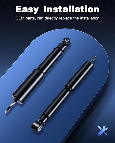 Miniatura 4 de Amortiguadores ECCPP - Kits de amortiguadores delanteros y traseros para 98 99 00 01 02 para Honda Passport, 99 00 para Isuzu Amigo, 02 03 04 para