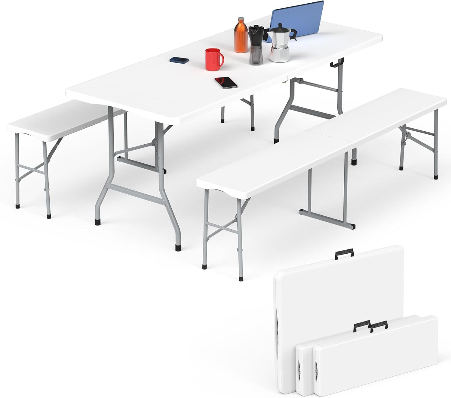 HLPB Folding Table Picnic Table Set