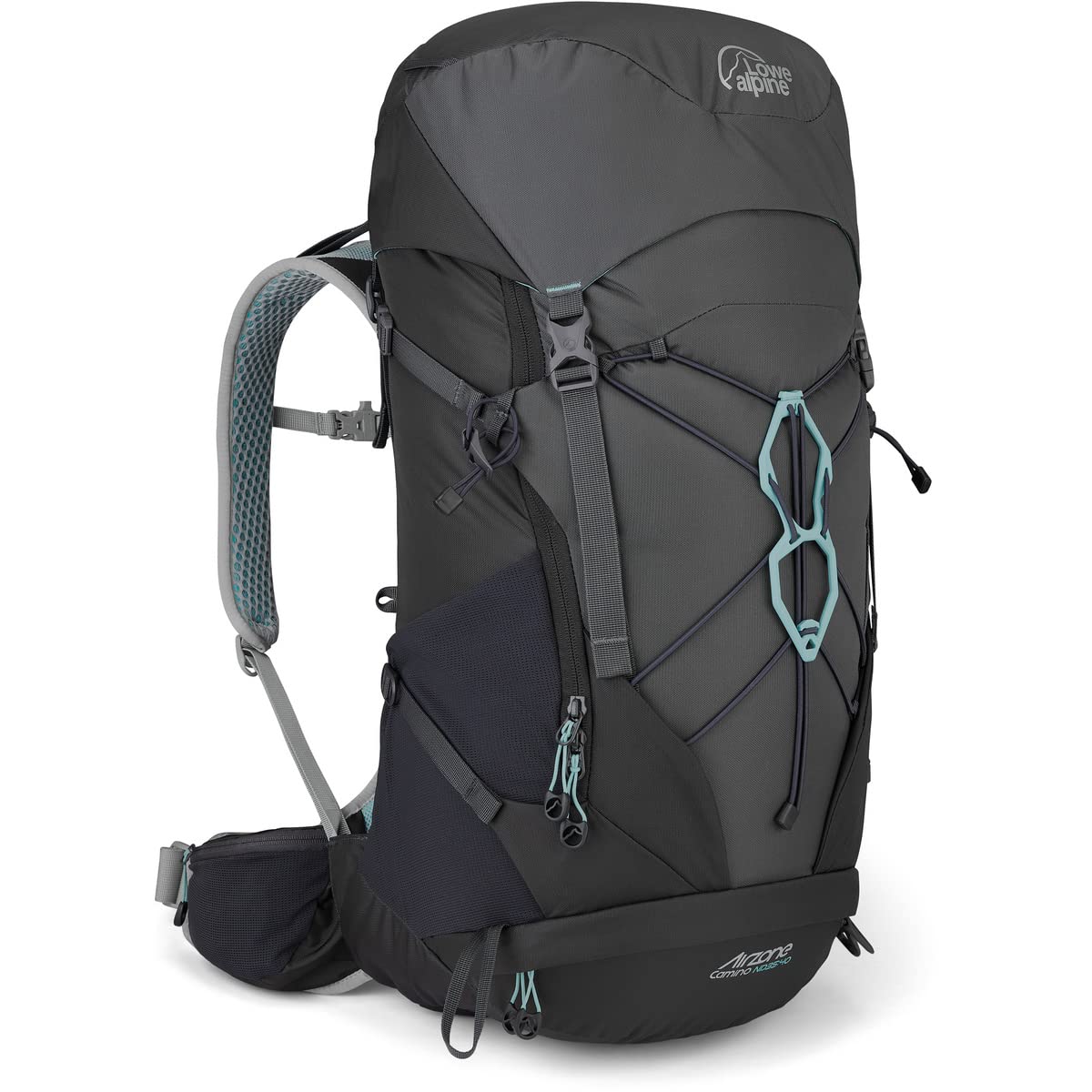 Lowe Alpine AirZone Trail Camino ND35:40L Mochila de senderismo para mujer, gris, 38