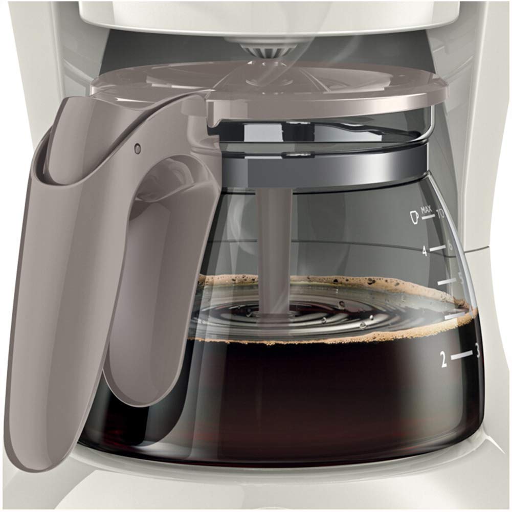 SOVORM Caffettiera Macchine da caffè Macchina per caffè americano a goccia Mini macchina per il caffè Tè preparato all'americana-Metallo (Metallo) The New