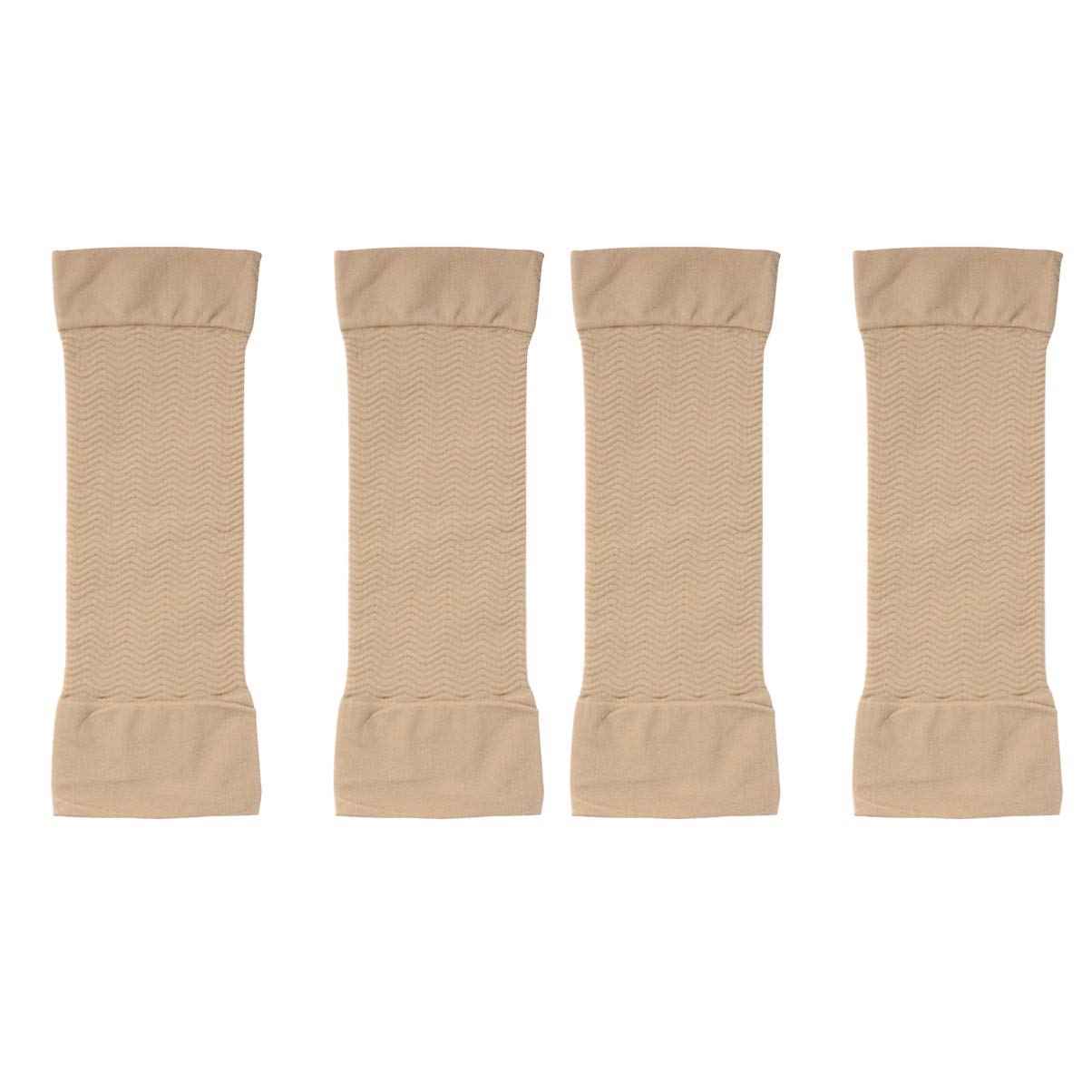 LIOOBO 2 Pairs Lymphedema Arm Sleeve Post Mastectomy Compression Sleeve