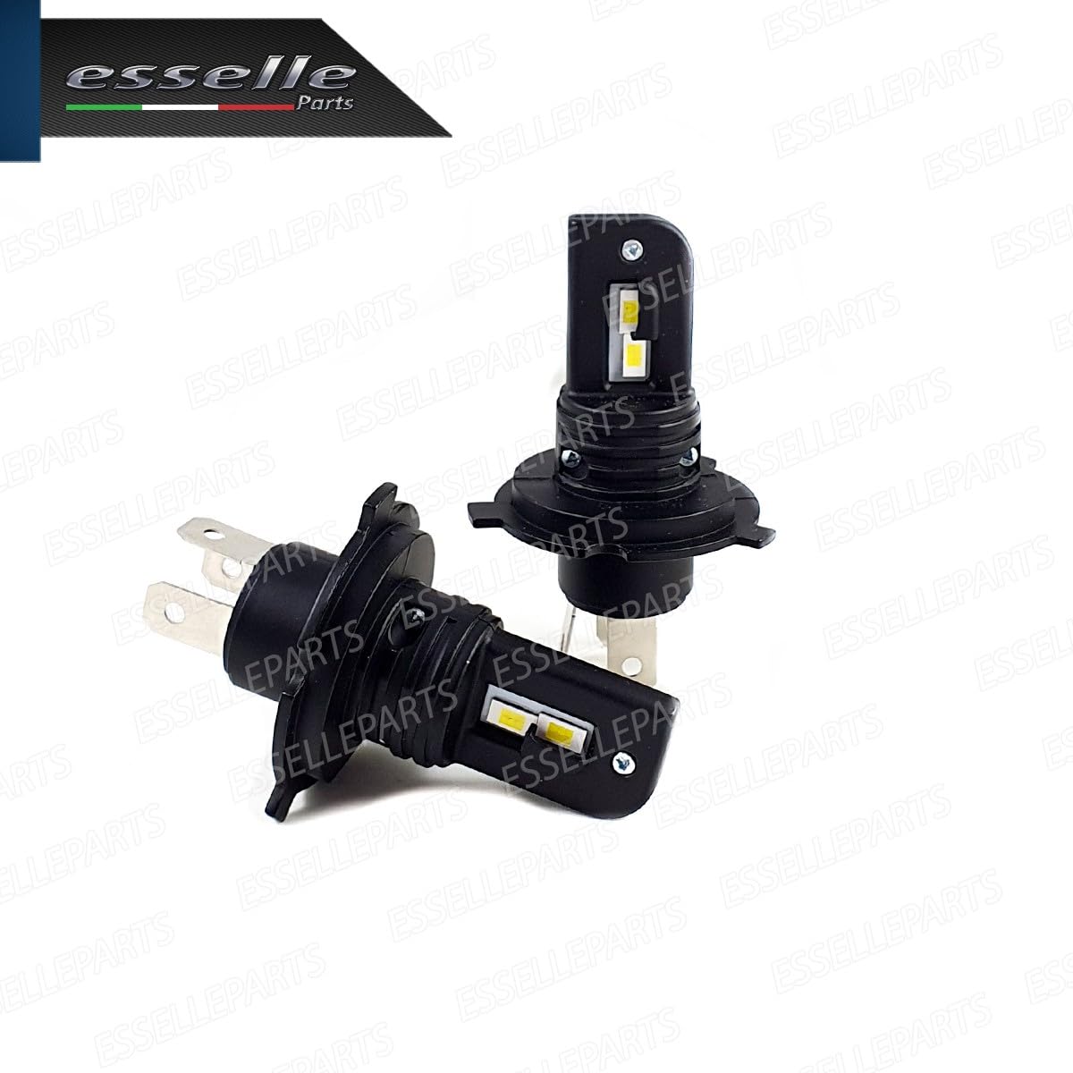 Kit LED H4 Compatibile per Fiat Punto 8000 Lumen 6000K Bianco Ghiaccio CANBUS Plug & Play Anabbaglianti Abbaglianti