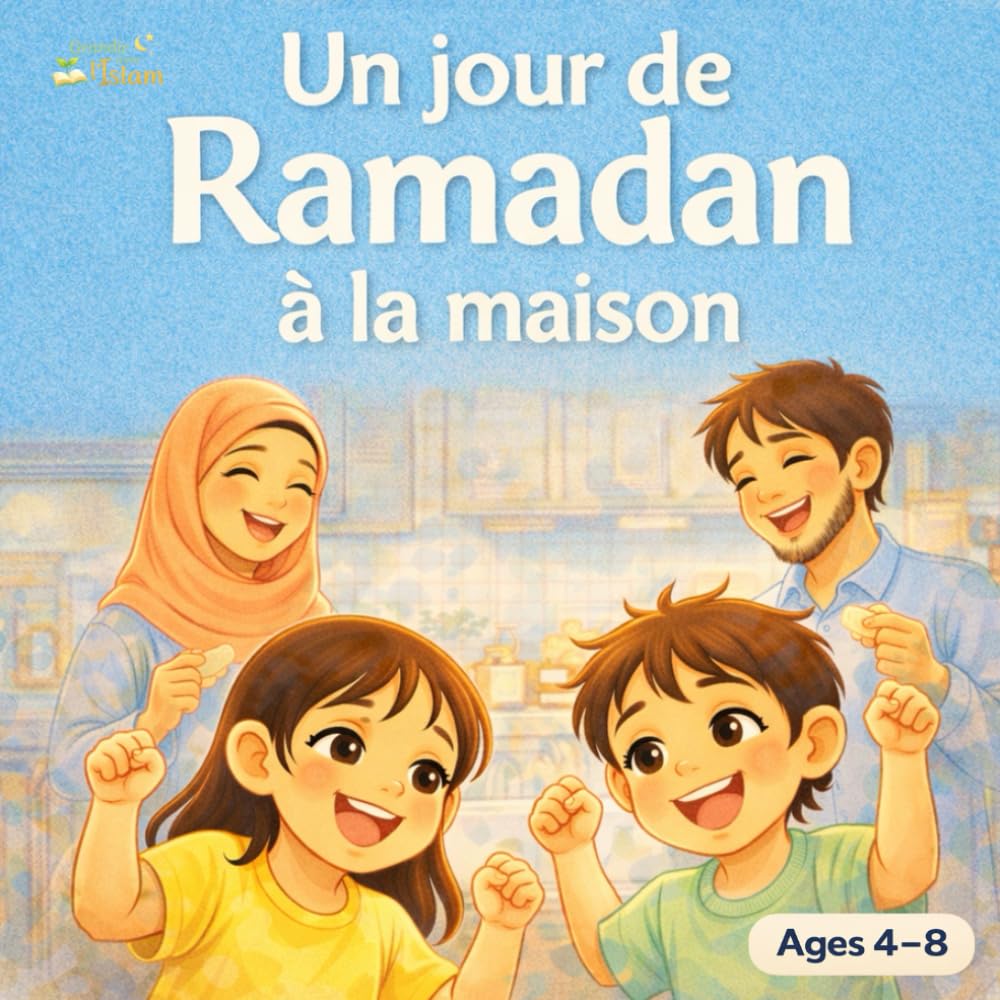 Un jour de Ramadan à la maison Livre musulman pour enfants – Découvrir le Ramadan en famille – Collection Grandir avec l’Islam de 4 à 8 ans: ... pour enfant et adolescents de 4 à 17 ANS)