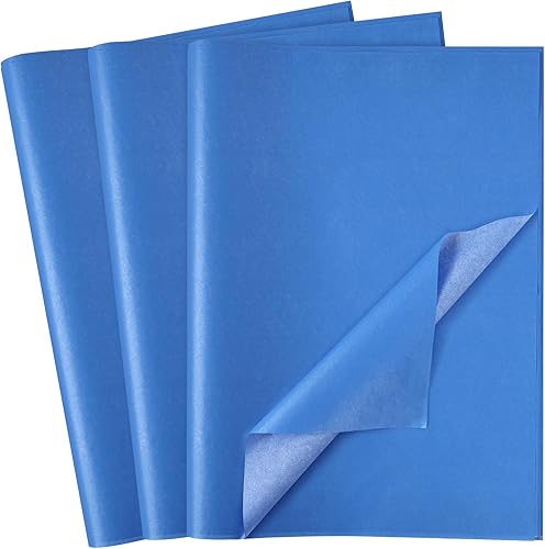 Koogel 86 hojas de papel de seda metálico dorado, papel de seda de 20 x 14 pulgadas para bolsas de regalo, papel de seda para envolver regalos,