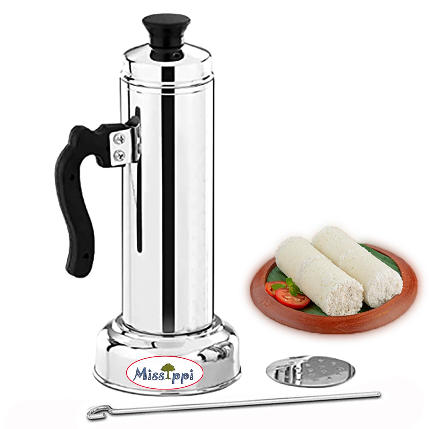 See full amazon price history chart for Missippi Stainless Steel Puttu Maker/Puttu Kudam/Puttu Kutty Suitable for Pressure Cooker Missippi Stainless Steel Puttu Maker/Puttu Kudam/Puttu Kutty Suitable for Pressure Cooker (B0BXYF5MKX) Amazon Price History, Amazon Price Tracker