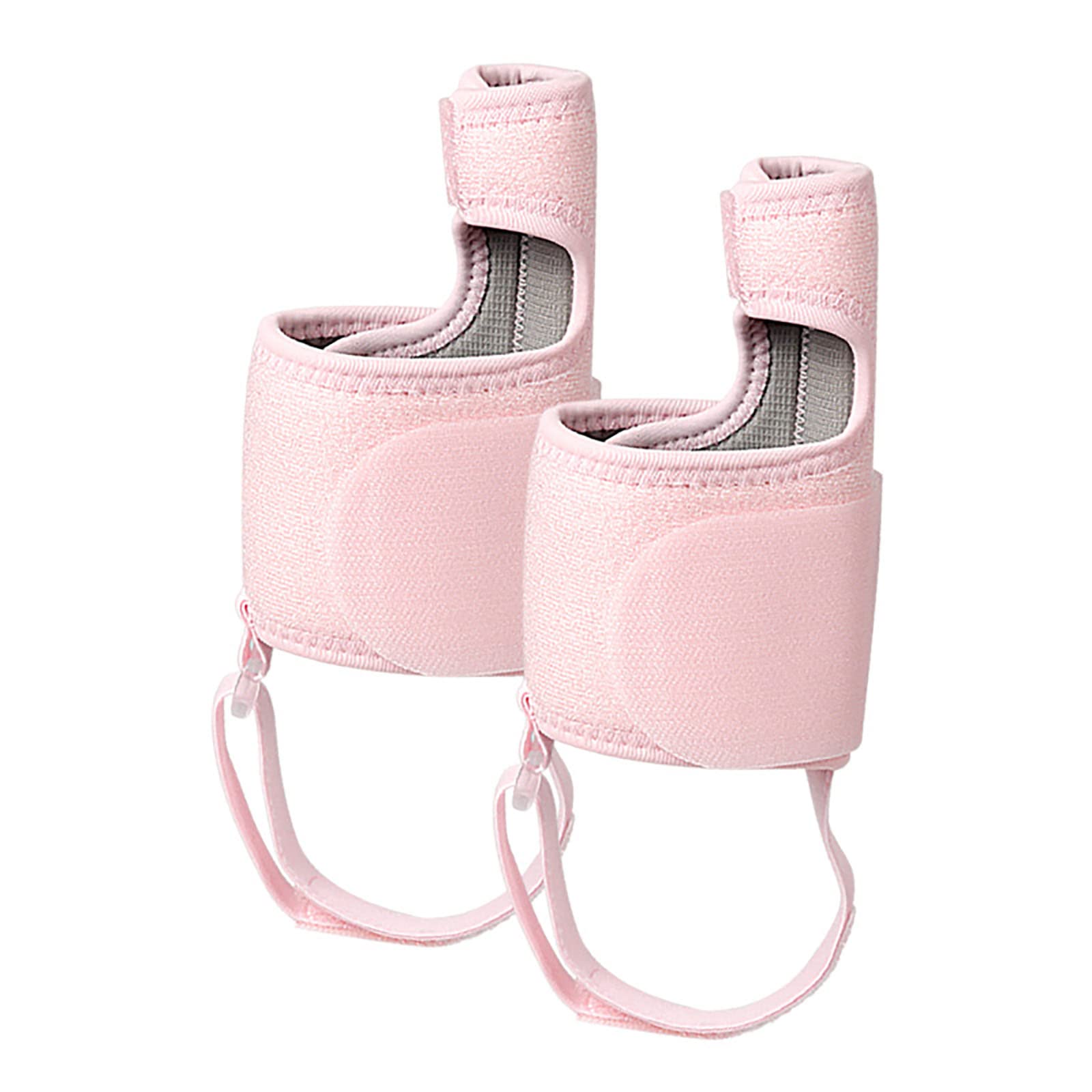 Ballenzeh-Korrektur für Frauen und Männer – Zehentrenner für überlappende Zehen, Ballen, Ausrichtung der großen Zehen, Korrektor und Abstandshalter, Ballenschutz (Pink)