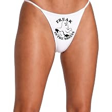 Freak In The Sheets Ghost Funny Hallowen Thong Underwear For Women
