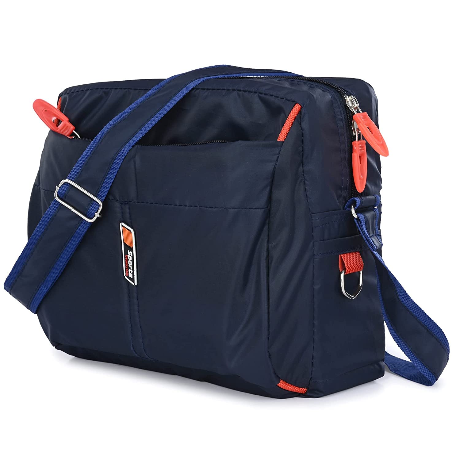 napp mall Nylon Sling bag for Men Cross Body Utility Travel Office Business Messenger one Side Bag for Men and Women Unisex with Adjustable Strap-picture-52