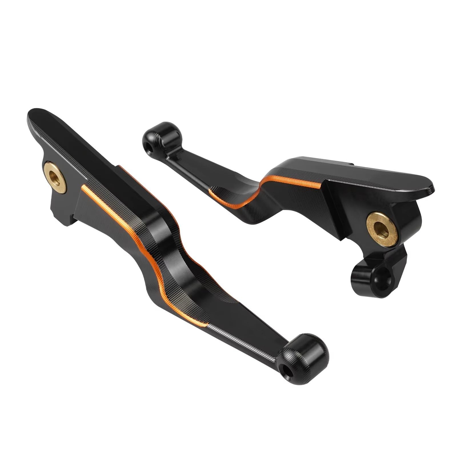 BeiZhengbhD Clutch Lever Handlebar Brake Clutch Lever for Touring Street Glide for FLHX 2017-2020 Road King Classic for FLHRC Electra Standard for FLHT(Orange)