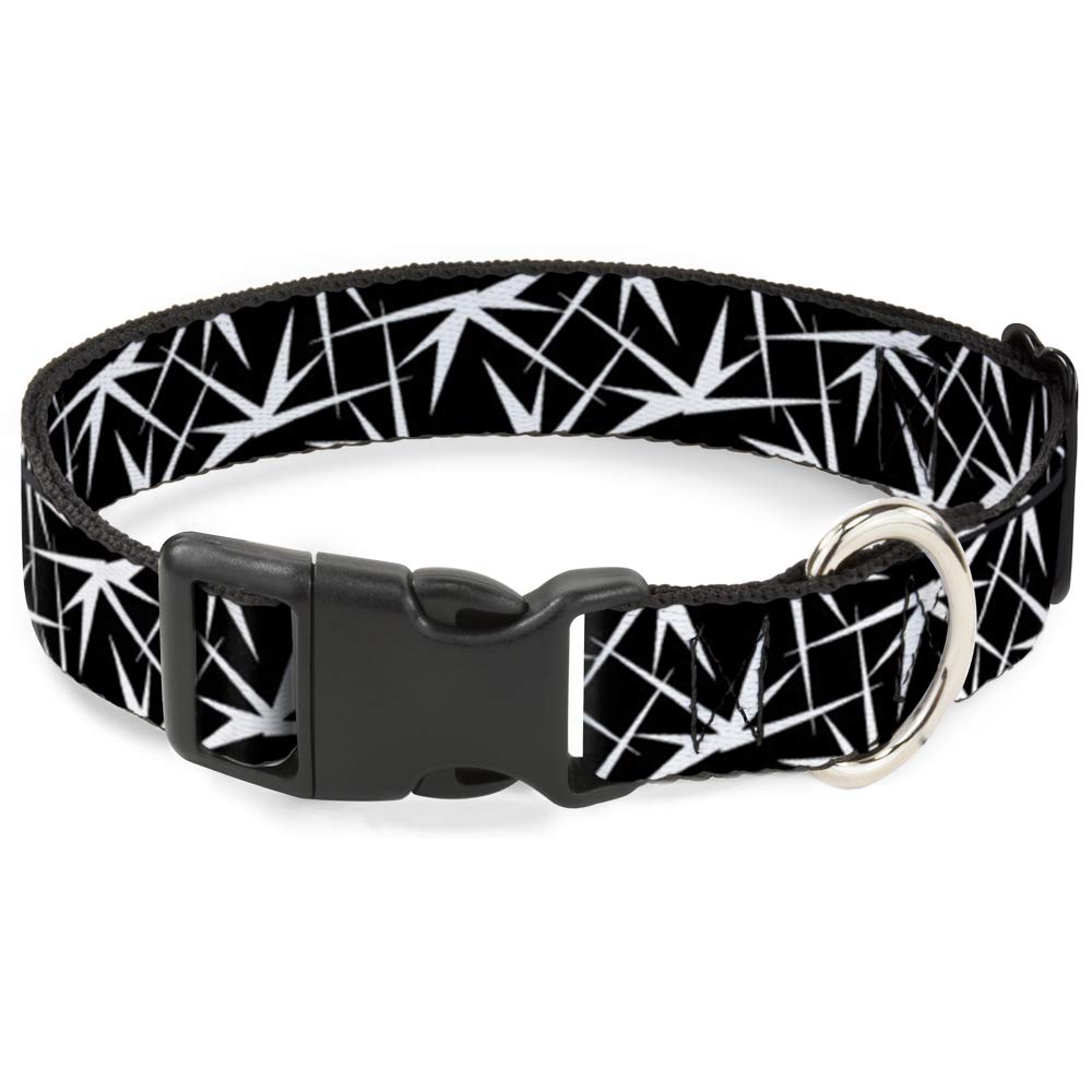 Collar de perro ajustable Buckle Down con cierre rápido anti tirones para paseos seguros