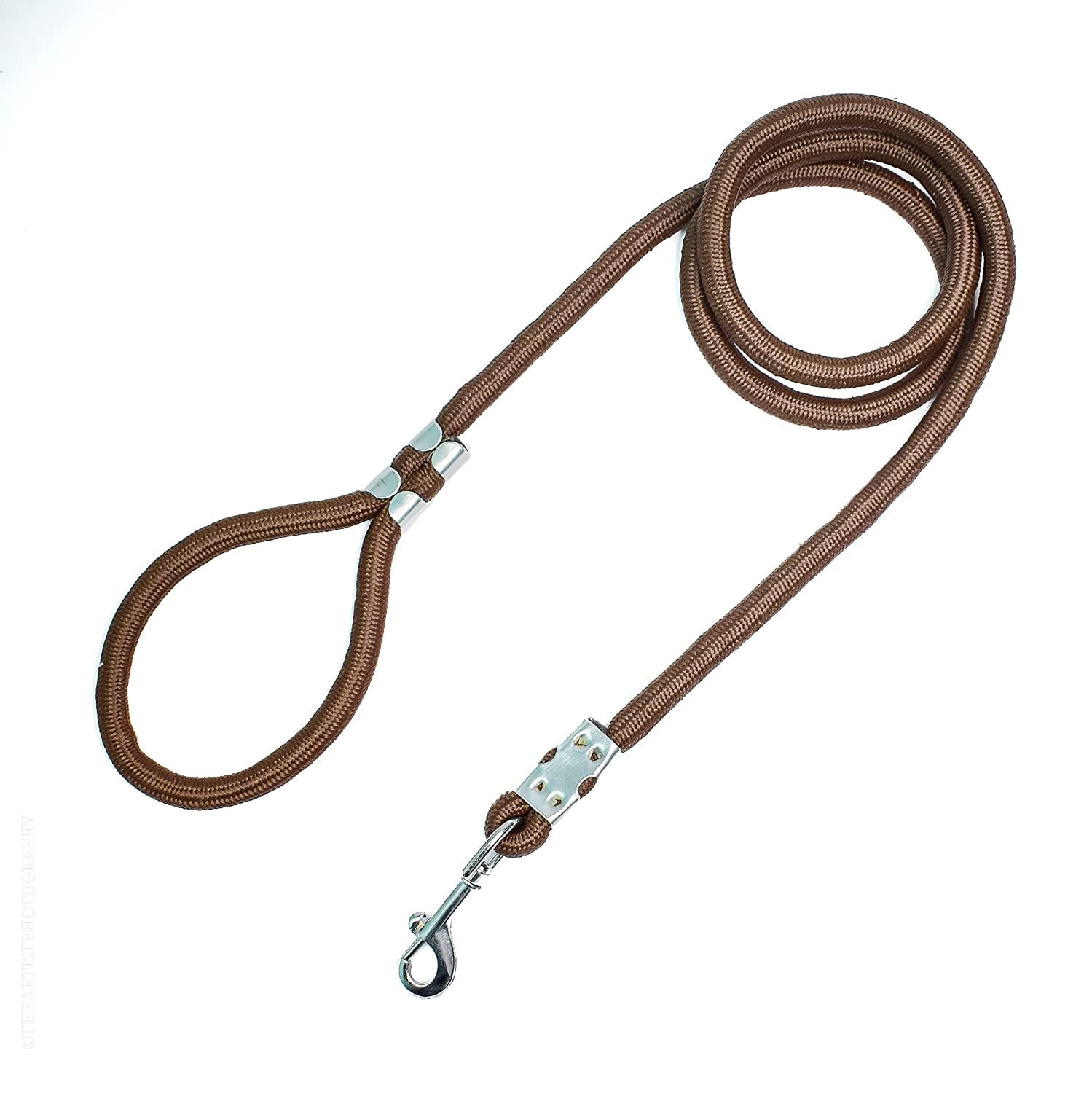 VIPCOLLECTION No Pull -Step in Soft Padded Dog Harness and Collar Leash for Small Medium Large Dogs - Escape Proof Adjustable Combo for Walking Training Hiking Outdoor (Extra Small, Brown) 3