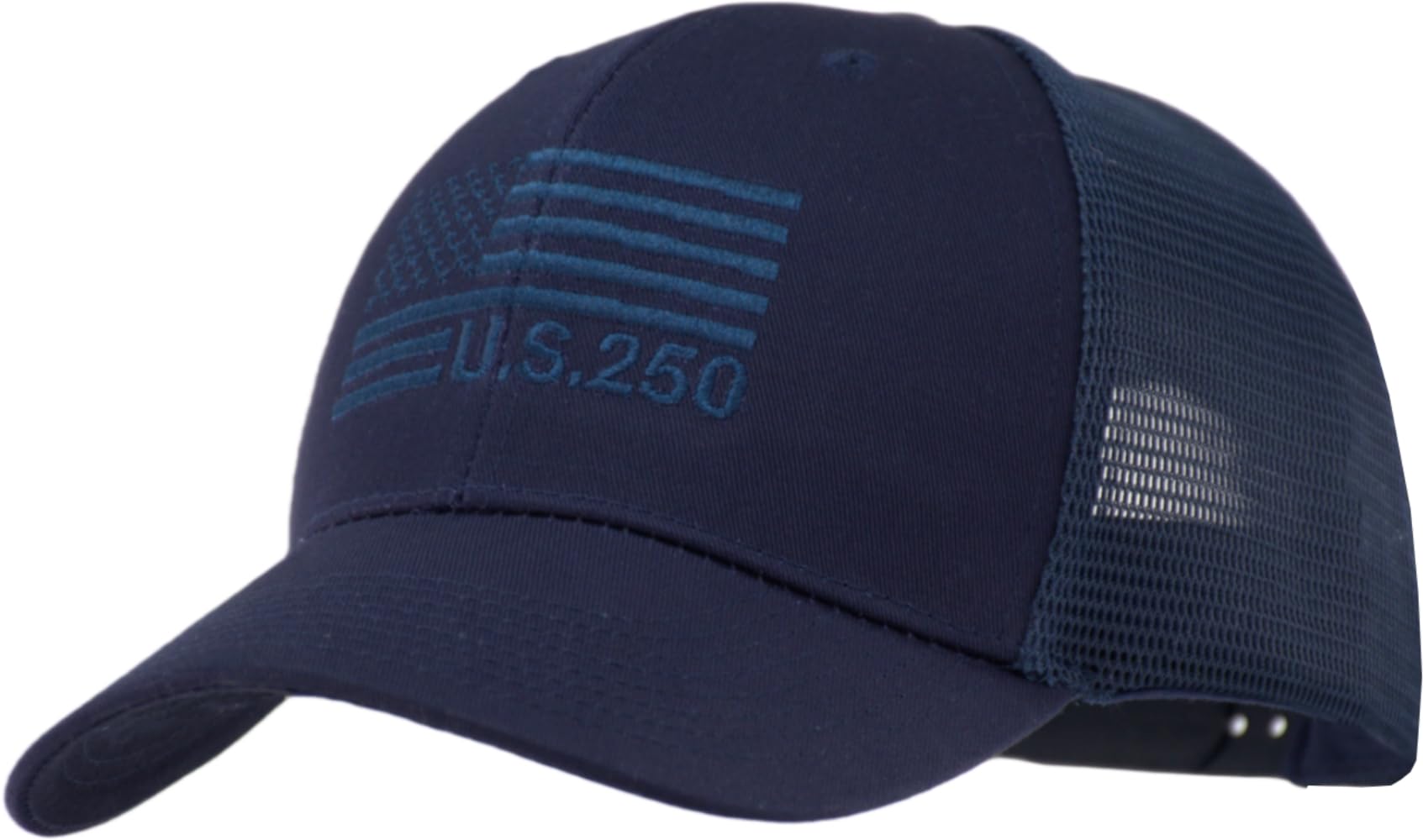 American Flag Trucker Cap, Regular &amp; XL-3XL, Big Head Snapback Patriotic Baseball Hat (Up to Size 8)