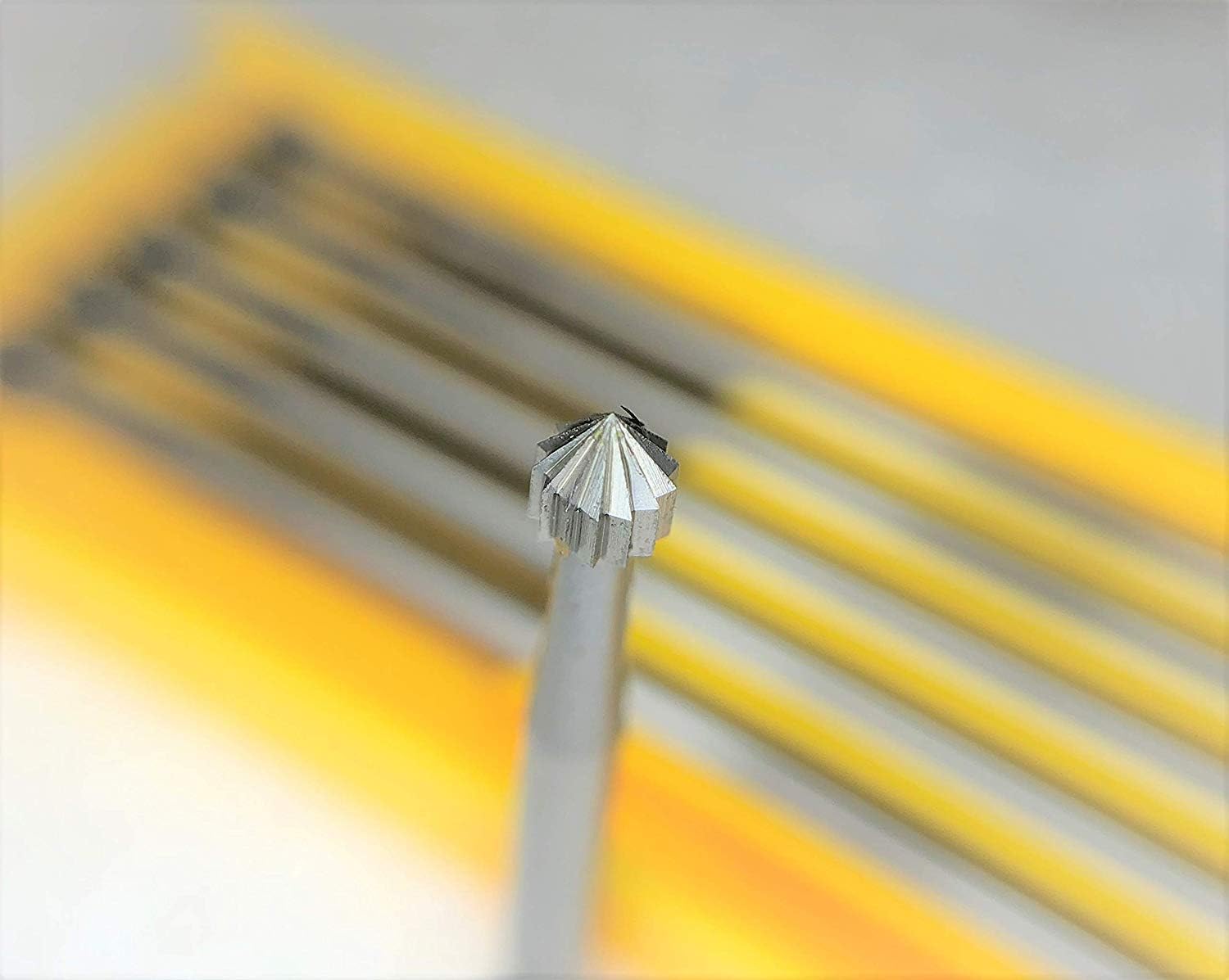 Stone Setting Bur Shank Size 3/32” Fig 413 Jewelry Stone Setting Burs Tungsten Vanadium 0.9 mm to 3.5 mm Made in Germany 6 PCS (2.0 mm)