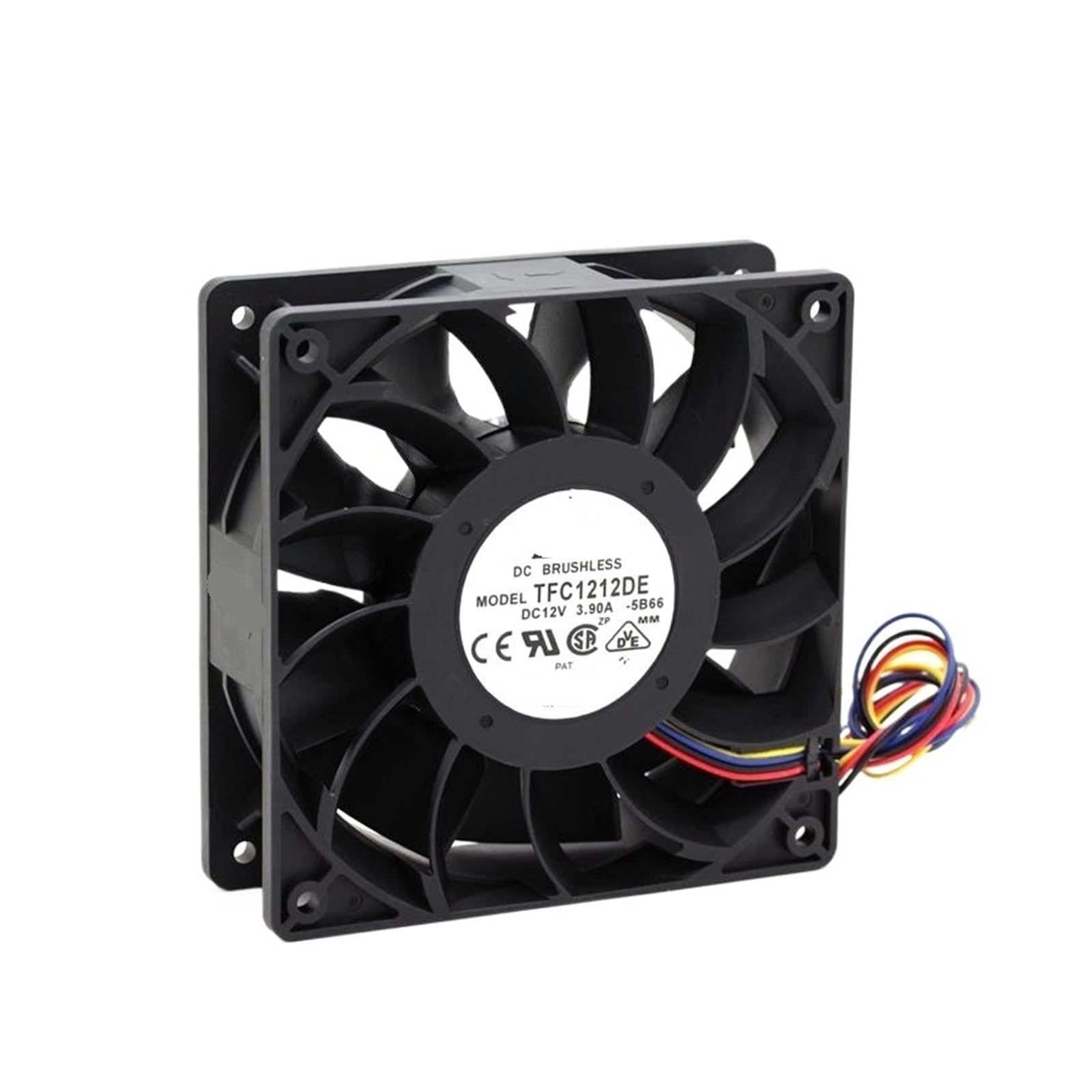 FCARUMIQP TFC1212DE 120mm DC 12V 5200RPM 252CFM Cooling Fan