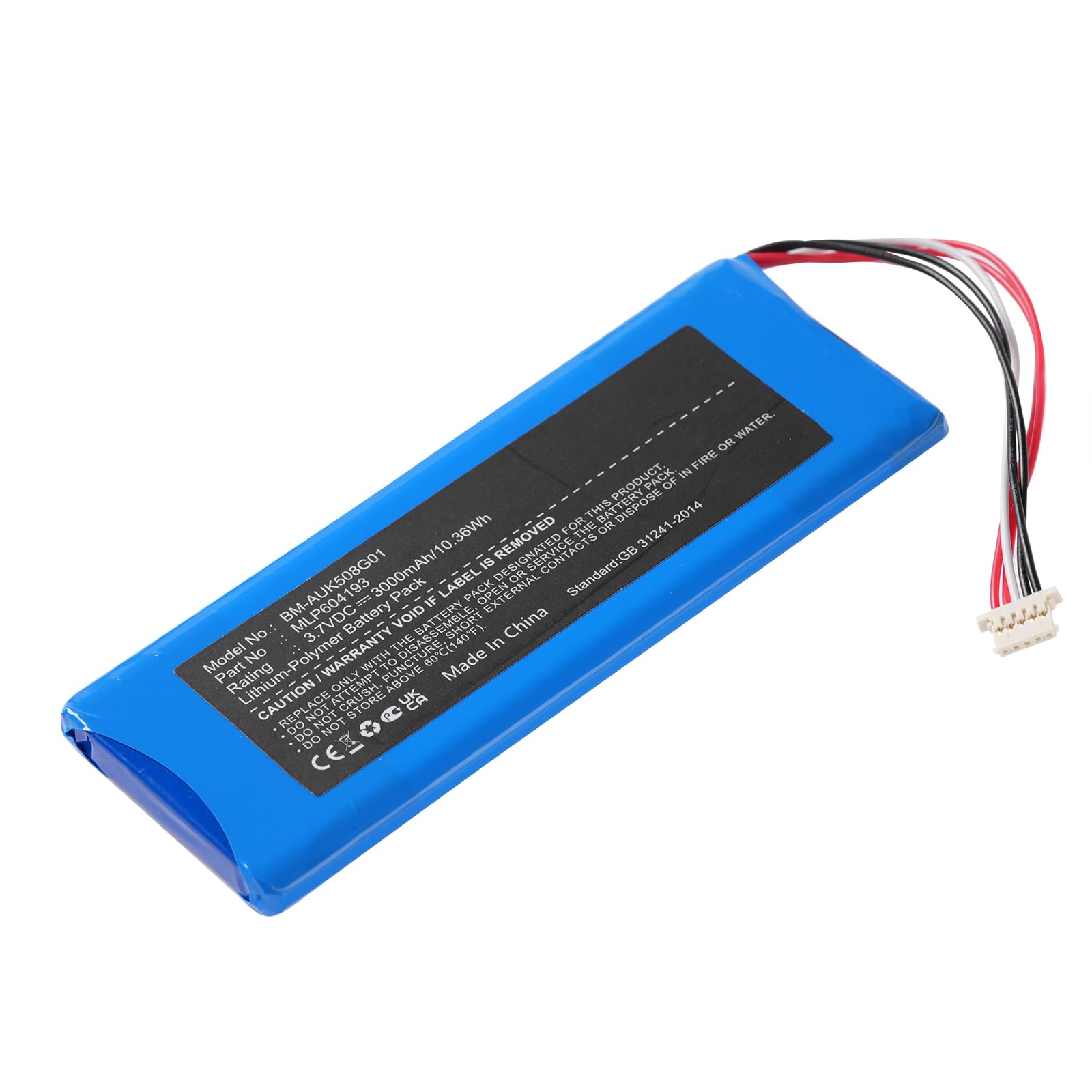 Zenander 3.7V MLP604193 Battery Replacement for Autel MaxiTPMS TS508K xiTPMS TS408 MaxiTPMS TS508 TS408 TS508 TS508K