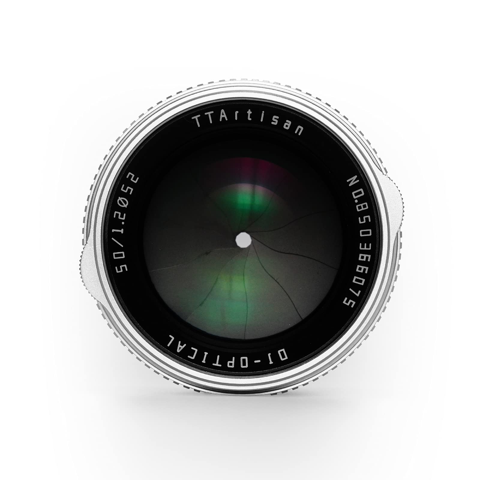 TTArtisan 50mm F1.2 Obiettivo APS-C MF Per Fotocamere FX Mount X-A1 X-A10 X-M1 X-M2 X-H1 X-T1 X-T10 X-T2 X-T20 X-T3 X-T4 X -T100 X-T200 X-T30 X-PR01 XS10 e altro. (d'argento)