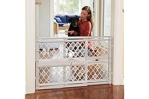 MYPET North States Paws Portable Pet Gate | b0746rgrl3: Pressure-mounted, Expandable, and...