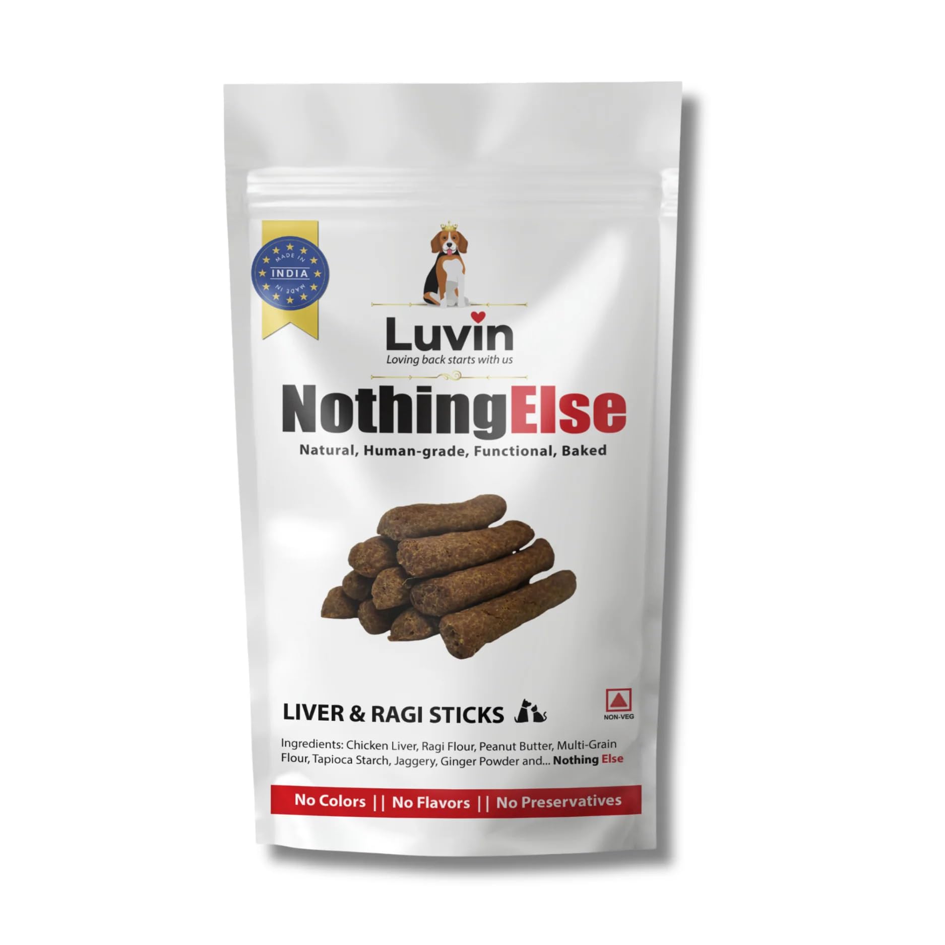 See full amazon price history chart for Luvin Nothing Else Human-Grade Treats for Dogs and Cats | No Colors | No Flavors | No Preservatives | Liver and Ragi Sticks - 150g Luvin Nothing Else Human-Grade Treats for Dogs and Cats | No Colors | No Flavors | No Preservatives | Liver and Ragi Sticks - 150g (B0B3XJ3ZFS) Amazon Price History, Amazon Price Tracker