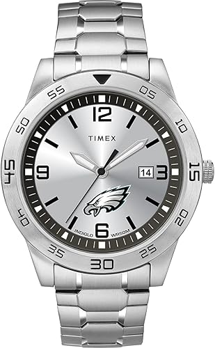 Miniatura 5 de Timex Tribute Citation - Reloj de cuarzo con correa de acero inoxidable para hombre (1.654 in)