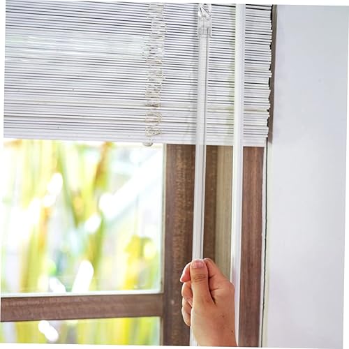 Miniatura 7 de DOITOOL Cortinas venecianas para ventanas, barras de cortina para ventanas, sin cordón, persianas enrollables, cortina de ventana, varita,