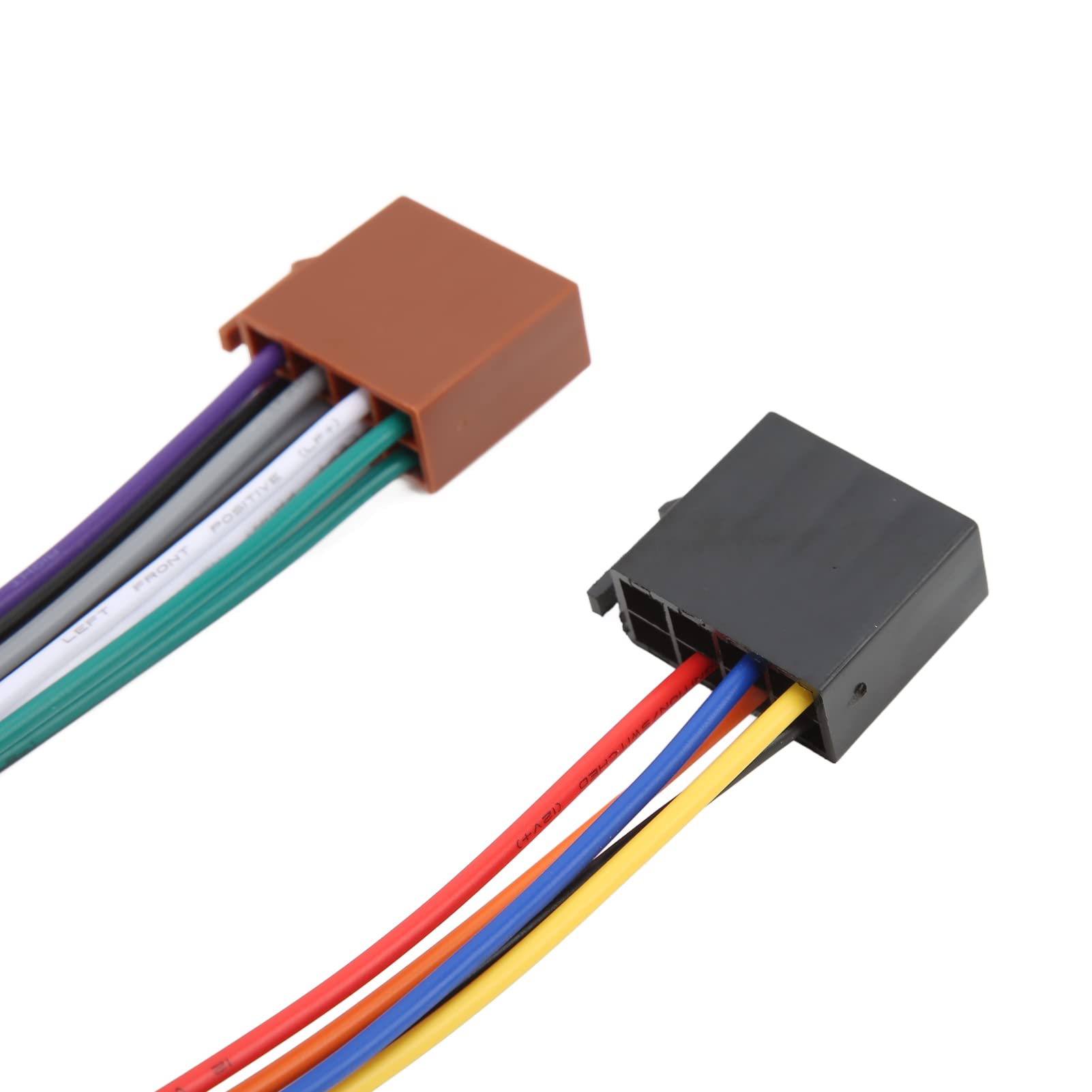 Adapter do Wiązki Przewodów Radia Samochodowego Wtyczka Przewodów ISO Męski żeński 16-pinowy żeński Kabel Odbiornika ISO do Cabrio Corrado Euro Van - Łatwa Instalacja