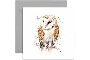 Old English Co. Owl Birthday Card for Mum