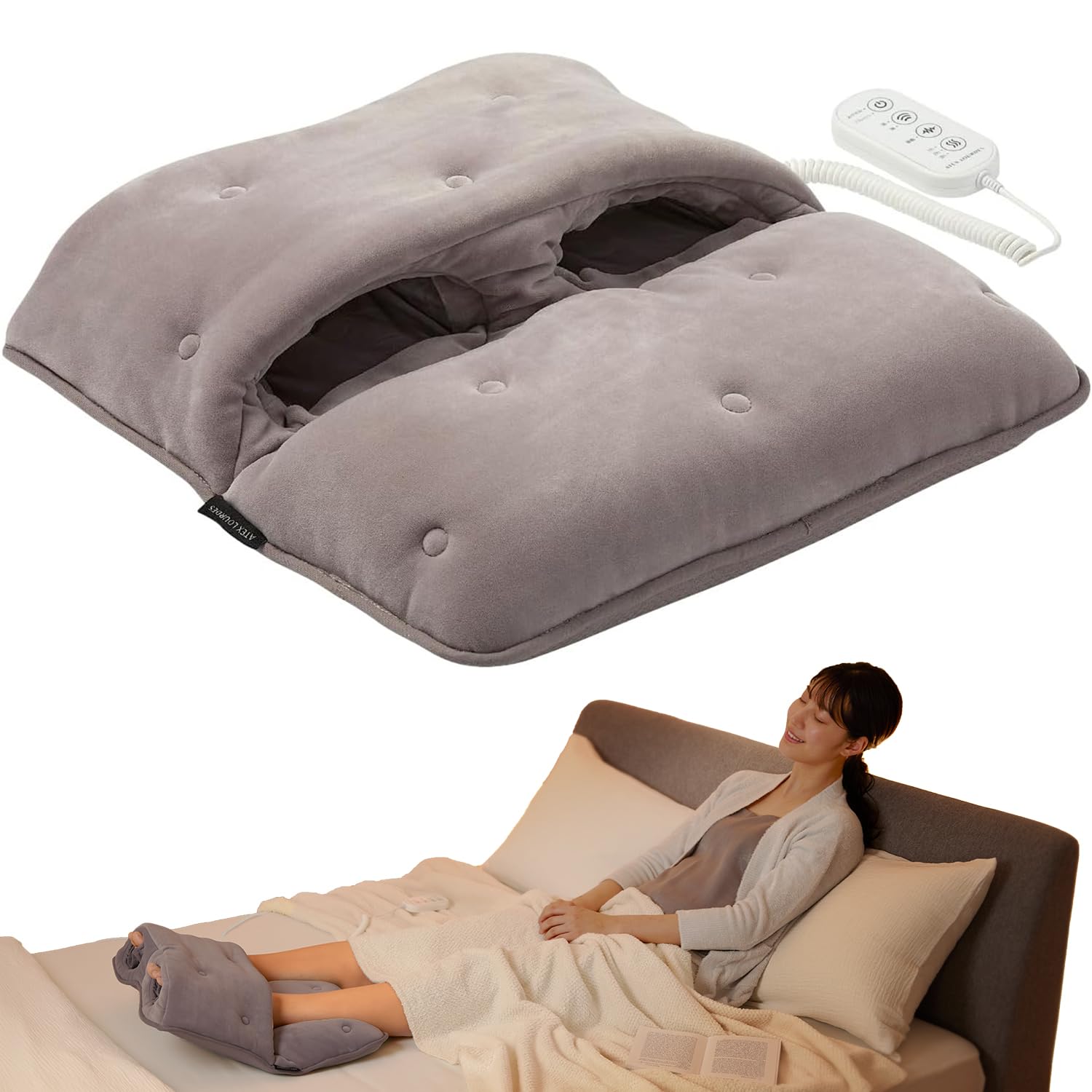 Amazon.co.jp: アテックス ATEX ボディケア用品 足 足裏 ヒーター 振動