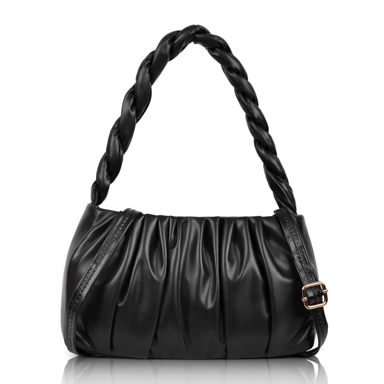 dixon Synthetic Leather Classic Satchel/Crossbody/Hobo Shoulder Daytrip Adjustable Strap Slingbag For Women & Girl-picture-49