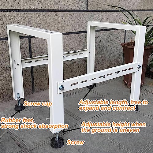 Support de condenseur mini-split en acier galvanisé pour unité extérieure de climatisation