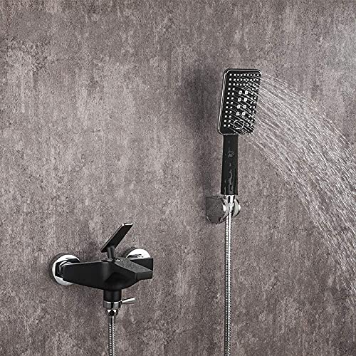 Robinet de douche mural mitigeur eau chaude froide en laiton - 3