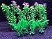 CousDUoBe 8 Pack Artificial Aquarium Plants, Used for Household and Office Aquarium Simulation Plastic Hydroponic Plants（Maximum 8 inches, Green）