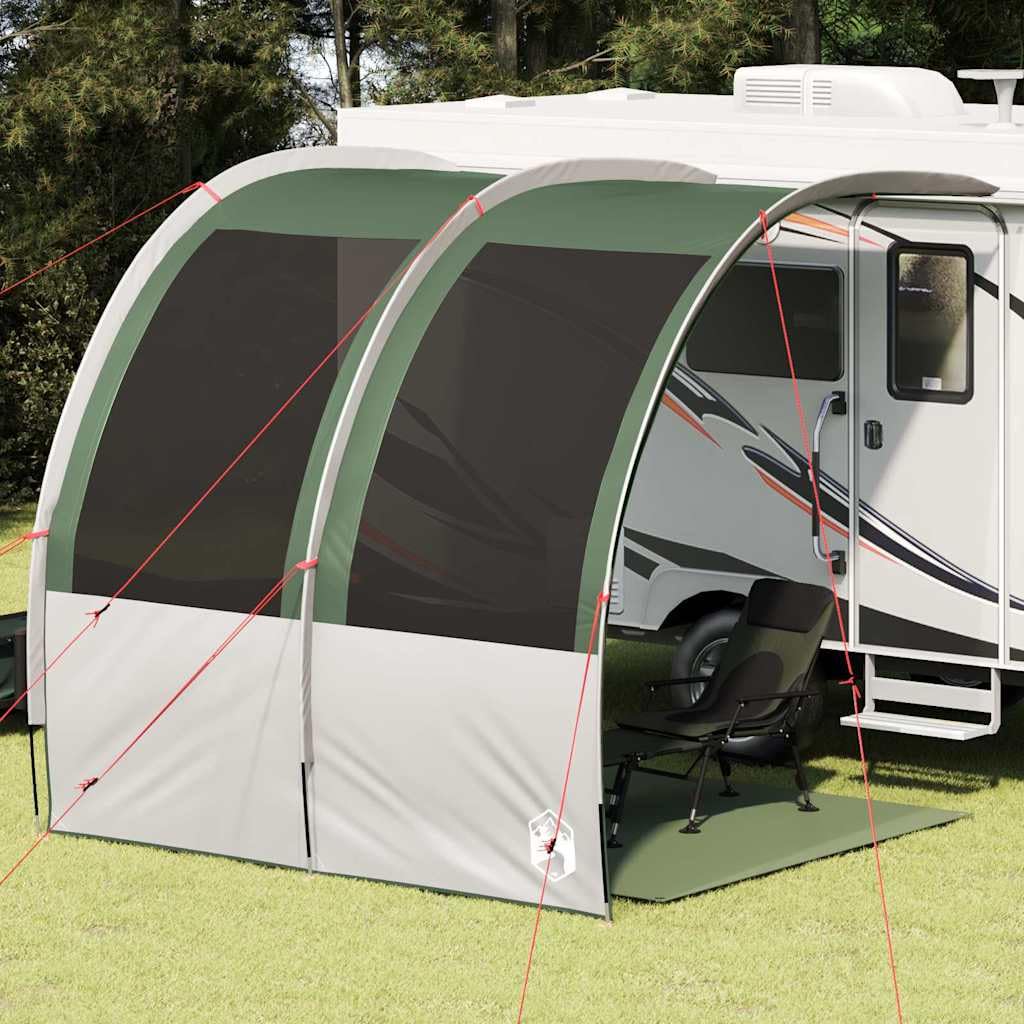 Tarp Arco impermeabile con tetto, telone in poliestere con rivestimento in poliuretano, antivento, ignifugo, facilmente pieghevole, ideale per campeggio, trekking, attività all'aperto
