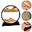 Arthink Moving Sand Art Picture,Liquid Motion 3D Sea Sandscape in Motion Display, Flowing Sand Frame Desktop Art Bookshelves Home Office Decoration (12 inch, Orange)