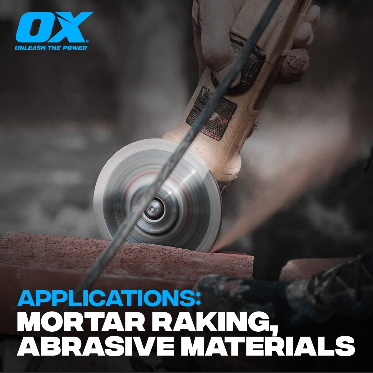 OX Tools OX-PDTP-4.5 Pro Sandwich Double Tuck Pointing 4.5" Diamond Blade