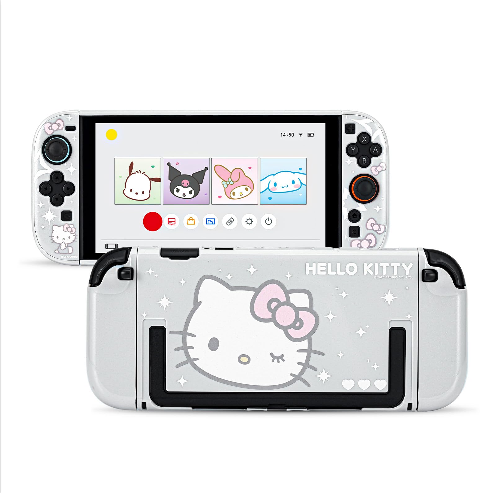 Kuitmor Funda protectora de policarbonato para Switch 2, funda protectora dura antiarañazos para Switch 2025 - HLK - 1
