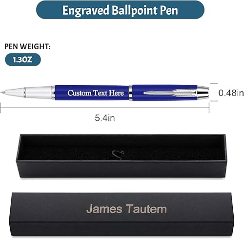 Miniatura 3 de Bolígrafos personalizados, bolígrafos personalizados, juego de bolígrafos de regalo, grabado gratis con tu nombre o mensaje, regalo para colegas,