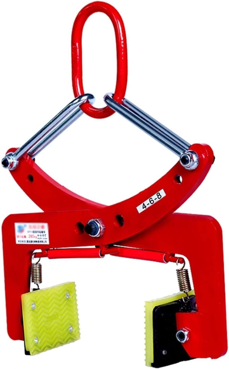 Heavy Duty Granite Slab Lifting Clamp-573-716Lbs Adjustable Stone Lifting Fixture, 10In Opening Scissor Clamp for Safe Carrying of Granite Curb and Stone Slabs,One Color,Opening 8in