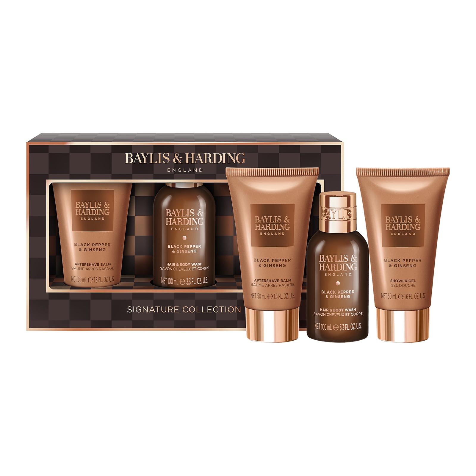 Baylis & Harding Mens Luxury Mini Trio Gift Set 1 Pack