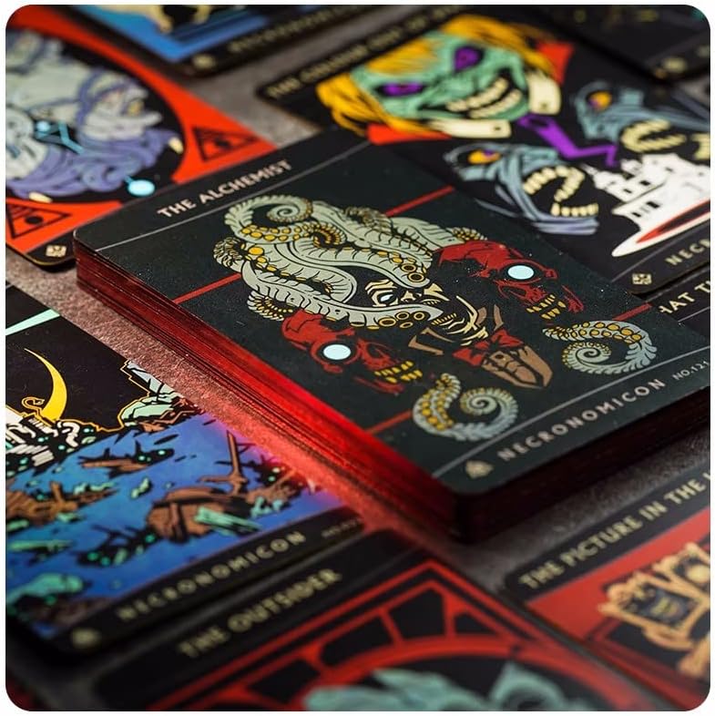 Miniatura 4 de Cthulhu Mythology The Great Book of The Necronomicon Juego de cartas de póquer (Parte 1, todo mostrado en las imágenes)