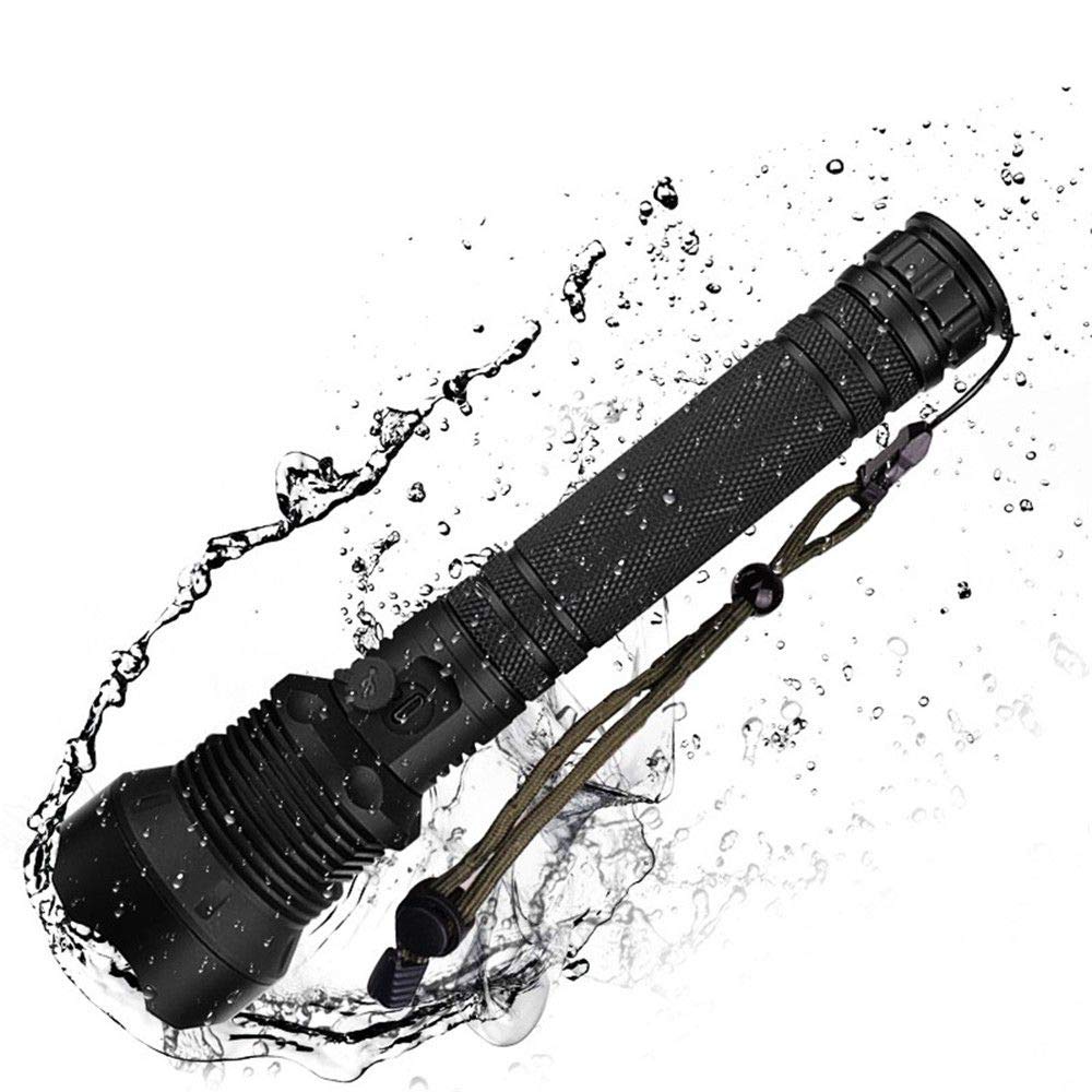 Flashlight 10000 lumenów XHP70 Most Powerful Zoomable LED USB Rechargeable Tactical Flashlight