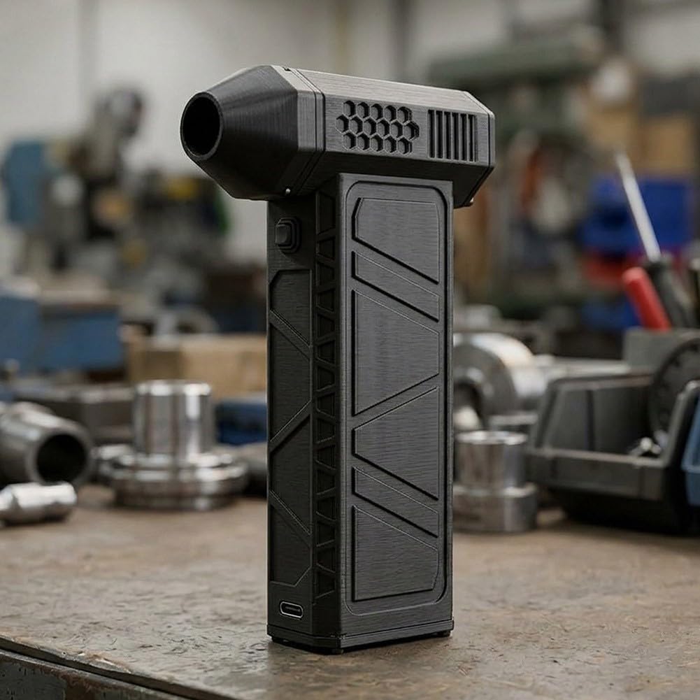 Turbo, X3 Violent Turbo Ventilateur, 4000 mAh, ventilateur industriel souffleur de poussière, ventilateur violent, pour enlever rapidement les débris