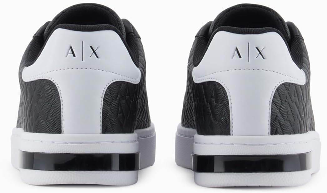 Armani Exchange Mens Embroidered London Sneaker - Image 5
