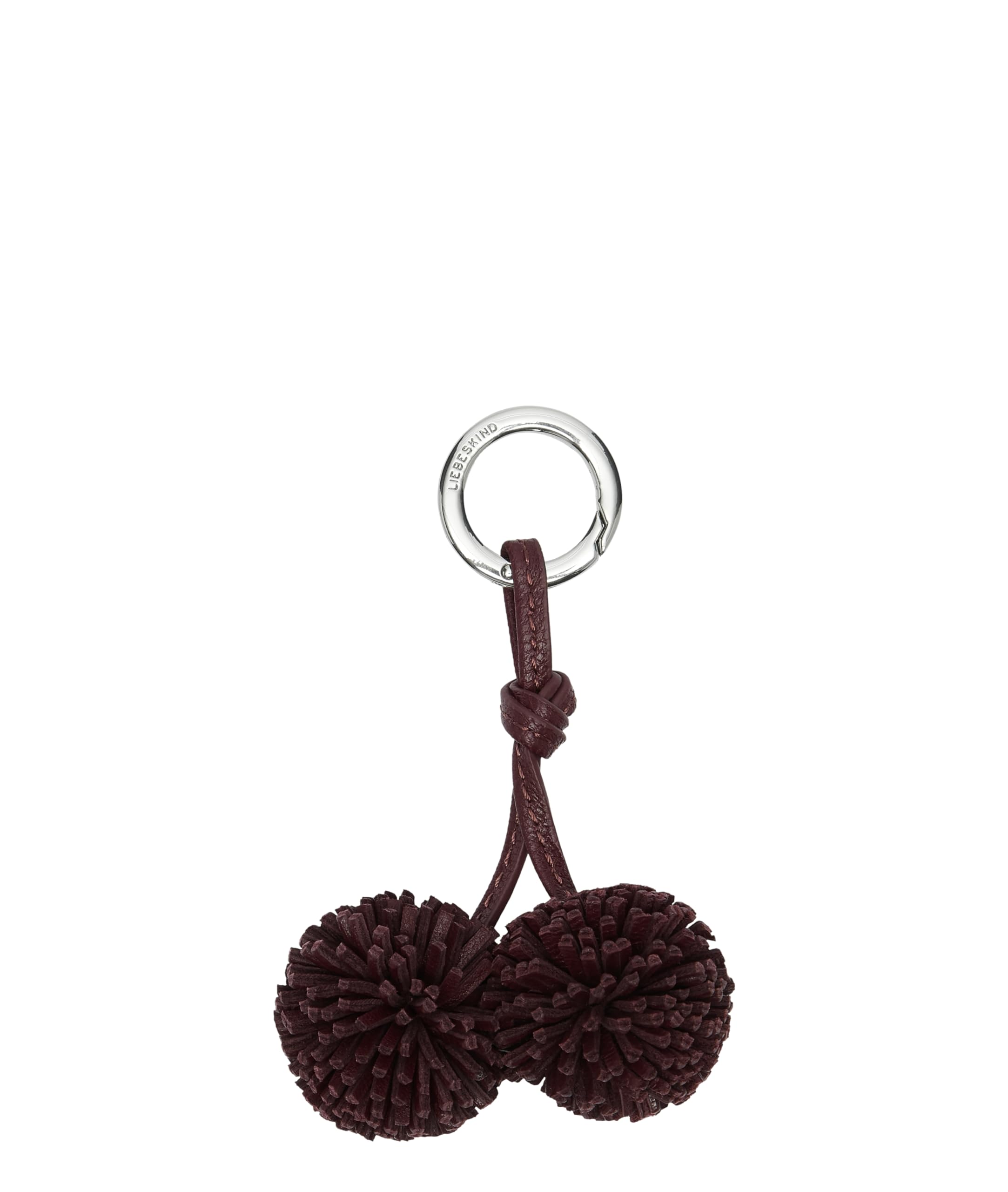 LIEBESKIND Berlin Pom Pom PENDANT Vintage Goat pomegranate