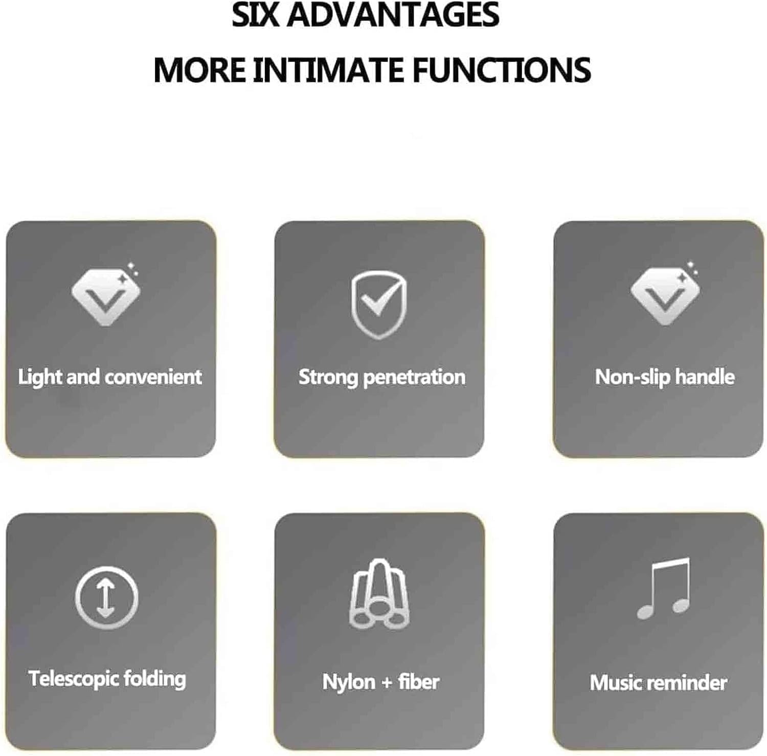 Bastón ciego electrónico con alerta de sonido y luz, bastón inteligente para personas con discapacidad visual con iluminación LED, plegable, ayuda para caminar para ancianos y adultos ciegos