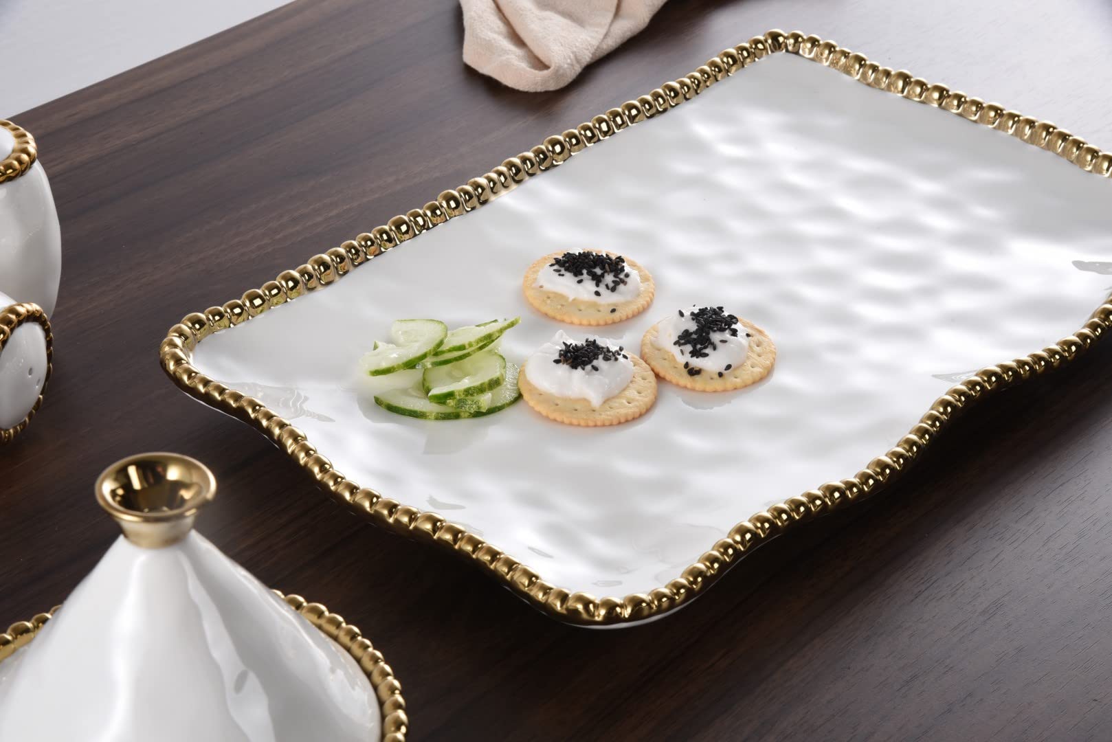 Pampa Bay Plateau Ovale Salerno Doré