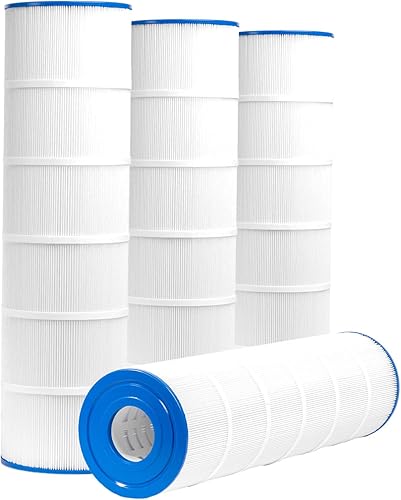 XtremepowerUS Paquete de 4 cartuchos de filtro de piscina de 4 x 106 pies cuadrados para PLF106A, CX880XRE, PA106-PAK4, C-7488, FC-1226, FC-6430,