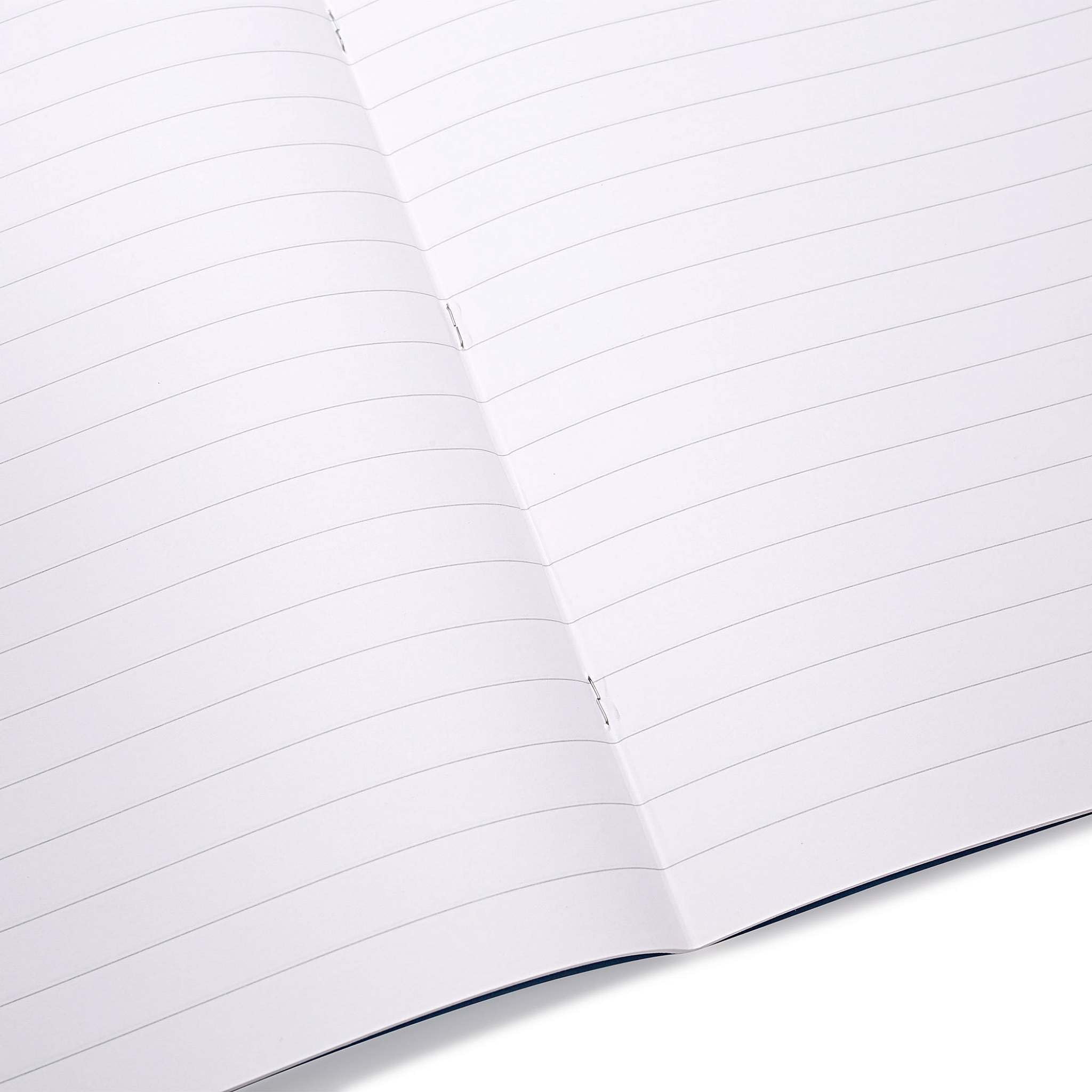 Rhino A4 Exercise Books, 64-Page / 15mm Lined Paper Notebook, 10-Pack, Office & School Stationery Supplies, Red - Image 2