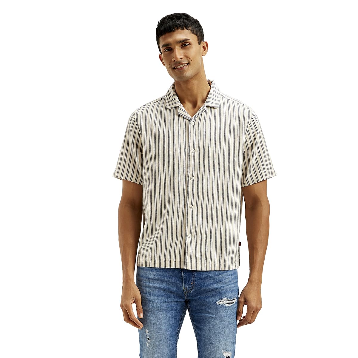 levi's Men's Striped Relaxed Fit Shirt-picture-14