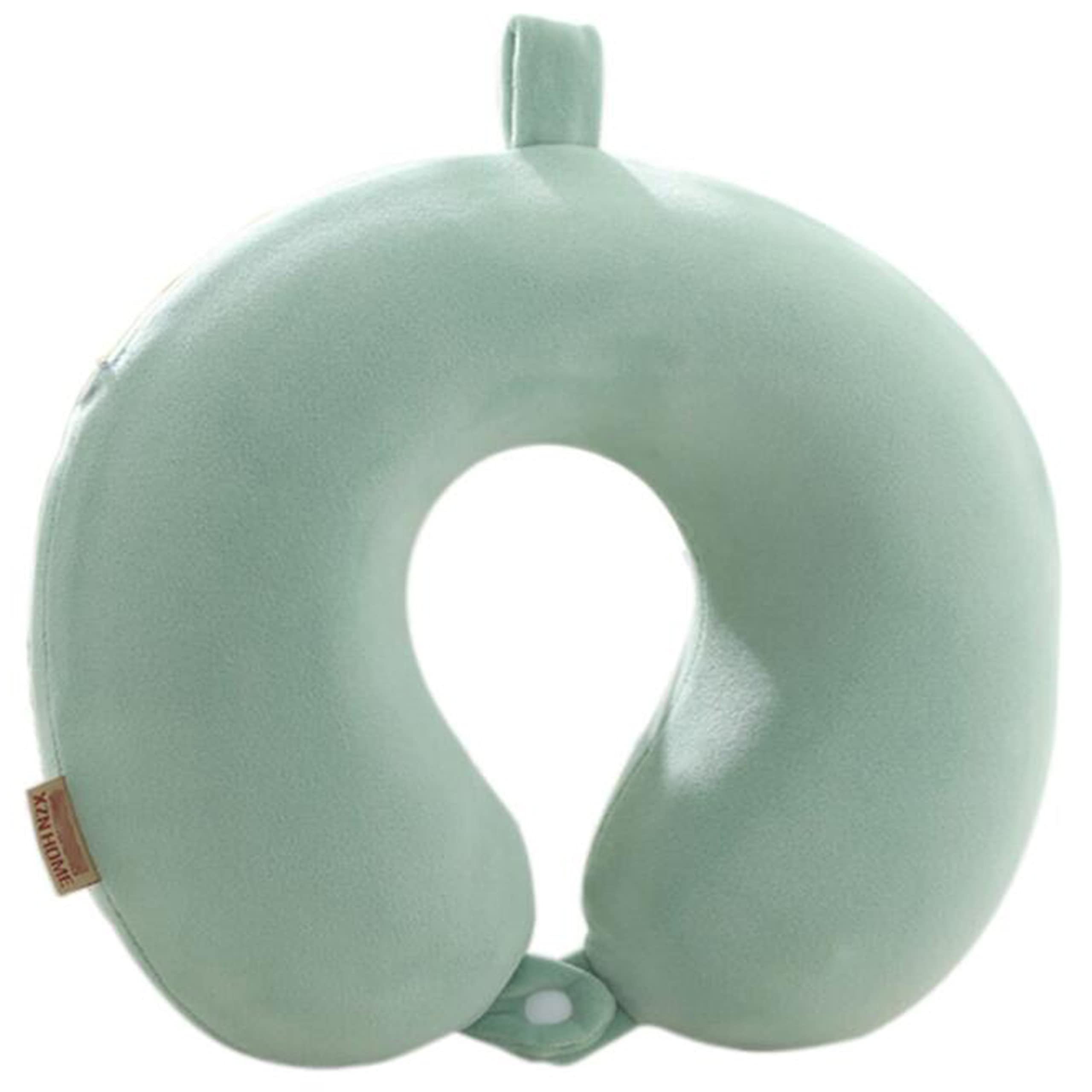 Nackenkissen Reise Mit Memory Foam - U-förmig Für Flugzeug, Auto, Büro - Inkl. Schlafmaske