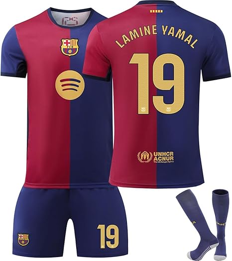 バルセロナ ラミンヤマル ユニフォーム 新品 Lラリーガ　2025 FCバルセロナ 25-26 ホーム Dri-FIT ADV 半袖 ユニフォーム No